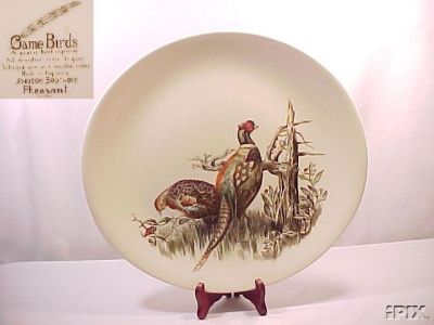 Johnson Bros Game Bird Pheasant Platter 